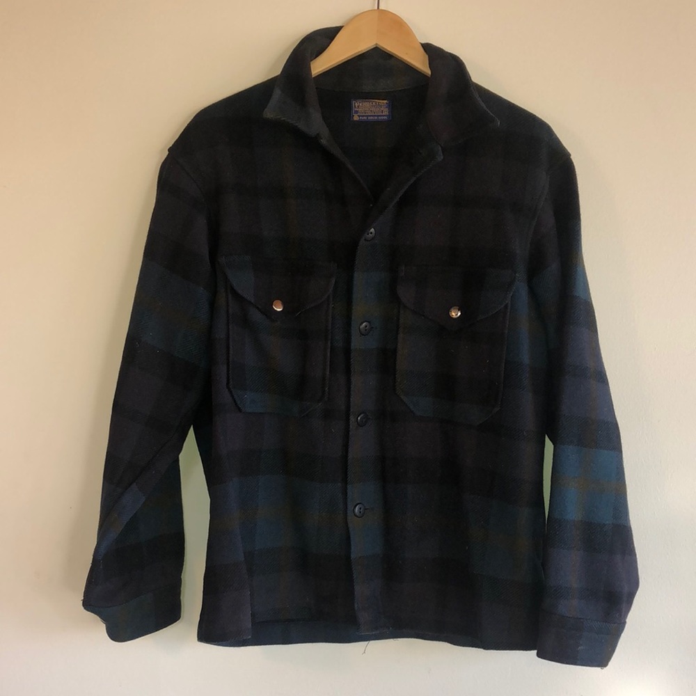 Men’s Vintage Pendleton Wool Chore Coat